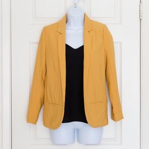 Jackets & Coats - Mustard Yellow Blazer Jackets & Coats - Mustard Yellow Blazer